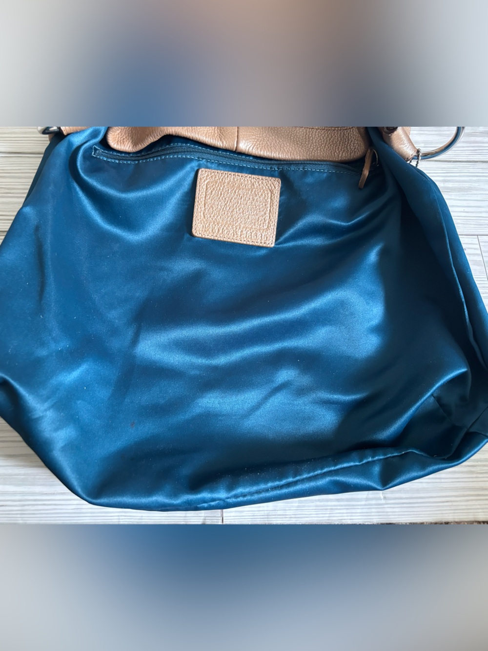 Coach Penelope pebbled leather hobo bag 16535 - Picture 9 of 15